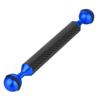 BGNing Diving Buoyancy Arm, Diving Carbon Fiber Tray, Diving Tray Buoyancy Aquatic Extension Holder for Action Camera Underwater Photography (D20mm 8inch Blue) view 1