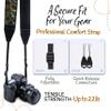 Art Tribute Camera Strap for All DSLR and Mirrorless Cameras Including Binoculars. Cotton Neck Shoulder Crossbody Strap for Canon, Nikon, Sony, Fujifilm Digital Cameras. Best Gift for Photographers view 4
