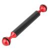 BGNing Diving Buoyancy Arm, Diving Carbon Fiber Tray, Diving Tray Buoyancy Aquatic Extension Holder for Action Camera Underwater Photography (D20mm 6inch Red) view 1
