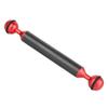 BGNing Diving Buoyancy Arm, Diving Carbon Fiber Tray, Diving Tray Buoyancy Aquatic Extension Holder for Action Camera Underwater Photography (D20mm 6inch Red) view 3