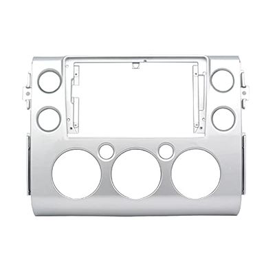 Double DIN Installation Dash Kit for Toyota FJ Cruiser 2007-2018, 9inch Car Stereo Frame with Wiring Harness, GPS Antenna, Cables and Canbus