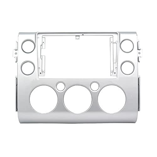 Double DIN Installation Dash Kit for Toyota FJ Cruiser 2007-2018, 9inch Car Stereo Frame with Wiring Harness, GPS Antenna, Cables and Canbus