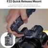 FALCAM F22 Camera Top Handle Quick Release Quick Release System Video Shooting Accessories Filming, Detachable Handle Grip Sling Mode Camera Monopod view 2