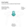 Stokke MuTable Device Holder - Allows for Hands-Free Integration with Play Boards - Fits Any Smartphone or Tablet - Also Compatible with F-Holder - for Ages 3+ view 2