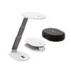 Daylight Company Foldi Go Lamp, Table Lamp, Craft Lamp, Lightweight, Crafting, Painting, Sewing, CRI of Over 95 with Carry Case, White view 1