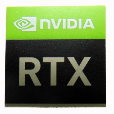 VATH Sticker Compatible with NVIDIA RTX 18 x 18mm / 11/16" x 11/16" [1137]
