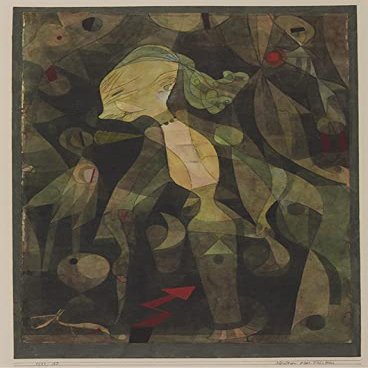 Paul Klee : A Young Ladys Adventure : 1922 : Archival Quality Art Print