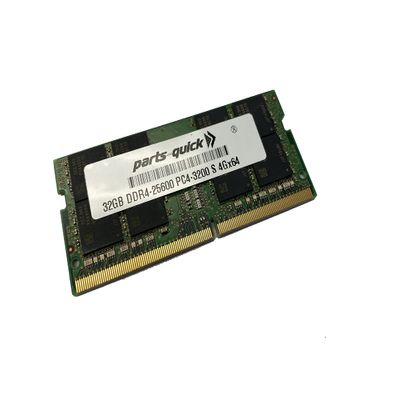 parts-quick 32GB Memory Upgrade for Dell OptiPlex 7070 UFF Compatible DDR4 SODIMM 3200MHz RAM