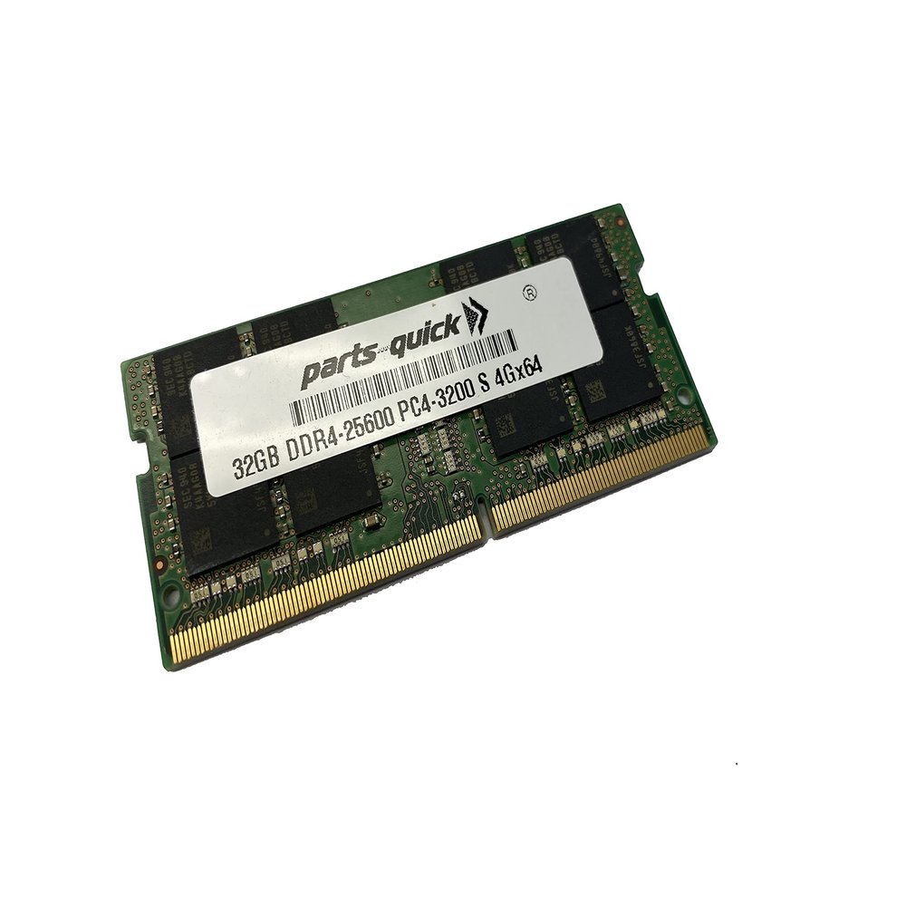 parts-quick 32GB Memory Upgrade for Dell OptiPlex 7070 UFF Compatible DDR4 SODIMM 3200MHz RAM