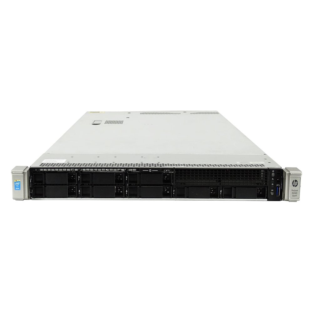 HP ProLiant DL360 G9 Gen 9 8 Bay SFF 1U Server, 2X E5-2683 V3 2.0GHz 14 Core, 32GB DDR4, 2X 1TB 7.2K SATA 2.5 Drives (Renewed)