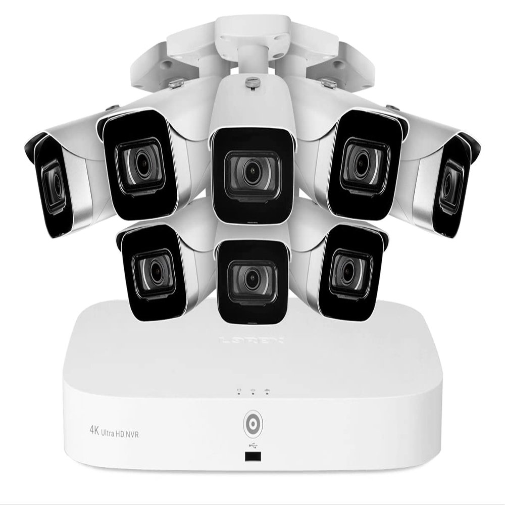 8-Channel Fusion NVR System with 4K (8MP) IP Cameras 4 / Black