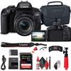 Canon EOS Rebel 800D / T7i DSLR Camera with 18-55 4-5.6 is STM Lens 1895C002 + 64GB Memory Card + Case + Card Reader + Flex Tripod + Hand Strap + Cap Keeper + Memory Wallet view 1