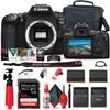 Canon EOS 90D DSLR Camera (Body Only) (3616C002) + 64GB Memory Card + Case + Corel Photo Software + LPE6 Battery + Charger + Card Reader + Flex Tripod + Hand Strap + More (Renewed) view 1