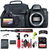 Canon EOS 6D Mark II DSLR Camera (Body Only) (1897C002) + 64GB Memory Card + Case + Card Reader + Flex Tripod + Hand Strap + Cap Keeper + Memory Wallet + Cleaning Kit (Renewed) view 1