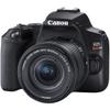 Canon EOS Rebel SL3 DSLR Camera with 18-55mm Lens (Black) (3453C002) + 64GB Memory Card + Case + Card Reader + Flex Tripod + Hand Strap + Cap Keeper + Memory Wallet + Cleaning Kit view 2
