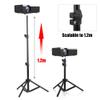 Liudan Projector Mount Universal Aluminum Alloy Home LCD Projector Tripod Mount Bracket Holder Stand 6mm Interface Projection Accessory Projector Bracket view 2