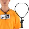 Smartphone Selfie Neck Holder,for 9,270 Rotating Neck Hanging Phone Holder,5.58.5cm view 4