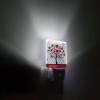 Night Light for Kids Plug into Wall LED Lamp Dusk-to-Dawn Sensor, Happy Valentine's Day Red Heart Tree Baby Nightlight for Bathroom Nursery Bedroom Hallway Stairs Home Room Decor view 3