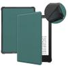 Case for 6.8" Kindle Paperwhite (11th Generation, 2021) & Kindle Paperwhite Signature Edition, UUcovers Slim Lightweight Shell Thin Premium PU Leather Shockproof Cover with Auto Sleep/Wake, DarkGreen view 1