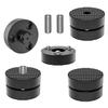 Audiocrast 4X HiFi Speaker Spikes 4023mm Speaker Stand Feet Pads HiFi Shock Absorber Feet Aluminum Isolation Feet for Audio Speaker Subwoofer CD DVD Amplifier Turntable DAC view 1