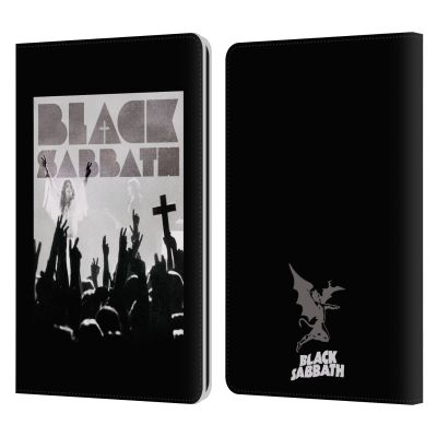 Head Case Designs Officially Licensed Black Sabbath Victory Key Art Leather Wallet Case Compatible with Kindle Paperwhite 1/2 / 3