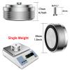 Audiocrast IF3917S HiFi Speaker Isolation Feet Pads 4PCs Aluminum 39x17mm Silver Speaker Shock Absorber Vibration Dampener Floor Protector for Audio Speaker Subwoofer CD DVD Amplifier Turntable DAC view 2