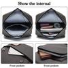 15.6 inch Laptop Backpack College School Backpacks for Women Men Work Business School Travel (Grey) view 3
