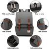 15.6 inch Laptop Backpack College School Backpacks for Women Men Work Business School Travel (Grey) view 4