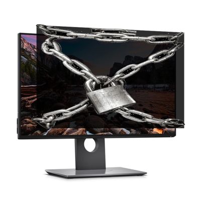 TYRHMY Monitor Privacy Screen for 24/27 Inch Ultrawide Display - 16:9 Widescreen - Computer Screen Security Filter - Blue Light Reducing Protector,32"(16:9) 702 * 397