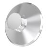 Audiophile 124G/4.3OZ Record Weight Stabilizer Aluminum Turntable Weight Disc Stabilizer Vibration Reducer with Protective Soft Pad for HiFi LP Record Player Tone Arm (Silver) view 1