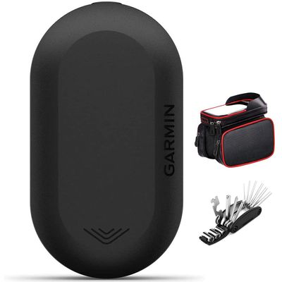 Garmin 010-02252-00 Varia RVR315 Cycling Rearview Radar with Visual and Audio Alerts | Official USA Partner Model | Bundle with Bike Frame Cell Phone Mount Touch Screen + 16-in-1 Bike Tool Kit