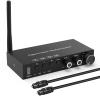 USB 192KHz DAC Digital to Analog Converter with Headphone Amplifier Built-in Bluetooth V5.0 Receiver Music Player Volume Adjustable Digital SPDIF TOSLINK to Stereo L/R & 3.5mm Jack view 1
