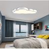LAKIQ Kids Room Flush Mount Light Cartoon Cloud Shape Children Baby Room Ceiling Light Fixture Acrylic 19.5 LED Ceiling Lights for Kids Bedroom Boys Girls Room Kindergarten(Blue,Warm Light) view 3