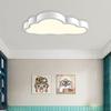 LAKIQ Kids Room Flush Mount Light Cartoon Cloud Shape Children Baby Room Ceiling Light Fixture Acrylic 19.5 LED Ceiling Lights for Kids Bedroom Boys Girls Room Kindergarten(Blue,Warm Light) view 4