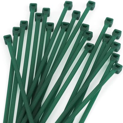 KINGLAKE GARDEN Green Zip Ties 4 Inch 3MM 100 Pack Green Nylon Tie,Premium Plastic Wire Ties for Indoor and Outdoor