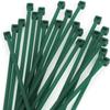 KINGLAKE GARDEN Green Zip Ties 4 Inch 3MM 100 Pack Green Nylon Tie,Premium Plastic Wire Ties for Indoor and Outdoor view 1