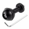 BGNing 1inch Ball Head Adapter, Diving 1inch Ball Mount, with 1/4" M5 Adjustable Screw Fixed Mount for Camera Underwater Diving Photography Bracket Parts view 1