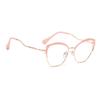 bullabulling Women's Cat Eye Blue Light Blocking Reading Glasses (pink, 2.25) view 3