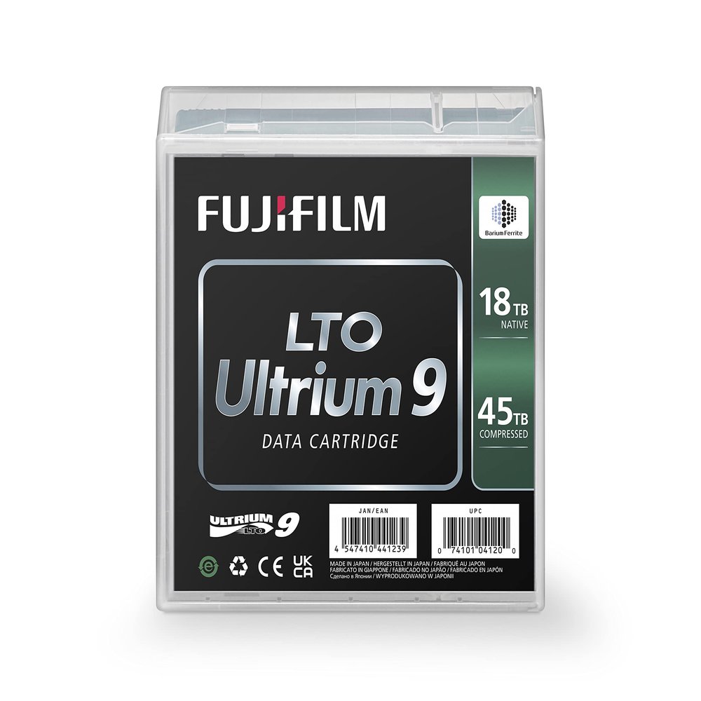 LTO9 18TB/45TB Ultrium BaFe