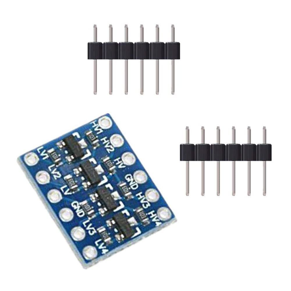 10pcs 4 Channels IIC I2C Logic Level Converter Bi-Directional Module 3.3V to 5V Shifter Suitable for Arduino