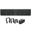 PowerBass 6 Speaker Amplified Soundbar with Square Bar Mounting Compatible with Golf Carts view 1