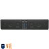 PowerBass 6 Speaker Amplified Soundbar with Square Bar Mounting Compatible with Golf Carts view 2
