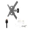 Kanto PS200 Tv Mounting Package W/Dual Outlet Thru Wall Power kit and HDMI Cable view 1