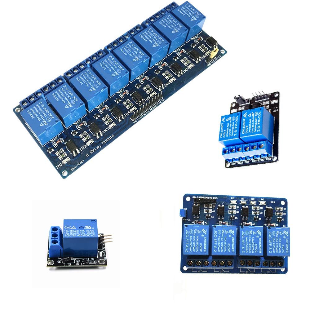 1-Channel 5V Relay Module Board Shield for PIC AVR DSP ARM for Arduino Relay, 37 x 26 x 18.5mm (L x W x H)