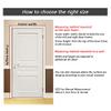 YYHJ Soundproof Thermal Insulated Door Curtain,Winter Thicken Cotton Doorway Windproof Cold Protection Blanket,Blackout Patio Screen Panel,Waterproof Oxford Cloth,for Bedroom Partition,Living Room view 2