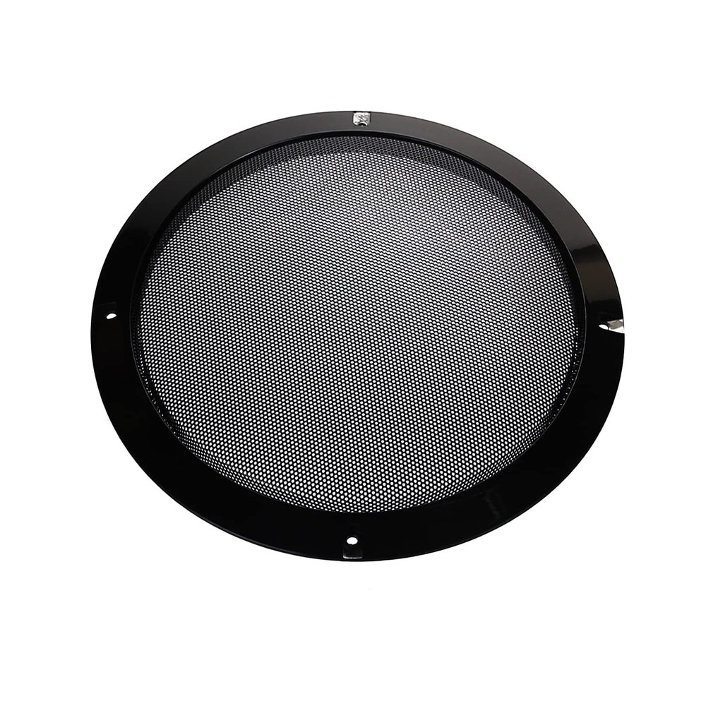 Heyiarbeit 8inch Speaker Grill Cover Round Metal Mesh Speaker Grills Guard Protector Mesh Speaker Decorative Circle Black with Screws