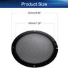 Heyiarbeit 8inch Speaker Grill Cover Round Metal Mesh Speaker Grills Guard Protector Mesh Speaker Decorative Circle Black with Screws view 2