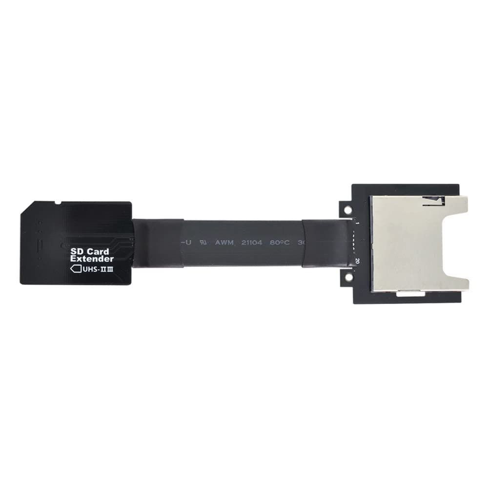 xiwai SD Male Extender to SD Card Female Extension Cable Adapter Flexible SD/SDHC/SDXC UHS-III UHS-3