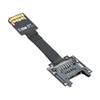 xiwai SD Male Extender to SD Card Female Extension Cable Adapter Flexible SD/SDHC/SDXC UHS-III UHS-3 view 2