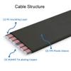 xiwai SD Male Extender to SD Card Female Extension Cable Adapter Flexible SD/SDHC/SDXC UHS-III UHS-3 view 4